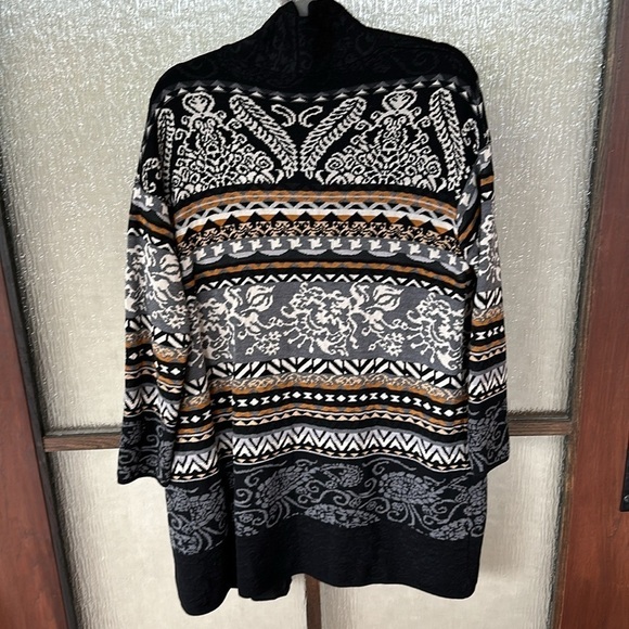 Fuzzi Nordique Cardigan in Black - Size M - Picture 10 of 15